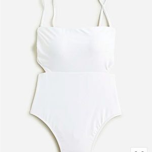 Jcrew tie back cut out one piece